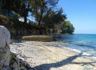 Strandabschnitt bei Porec