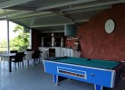 Billiardtisch am Grillplatz